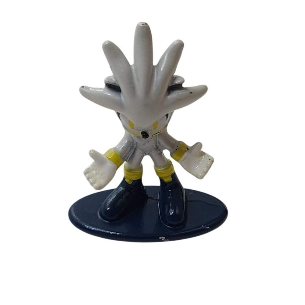Silver Sonic The Hedgehog Sega Jada Nano Metalfigs Collectible Diecast Figure